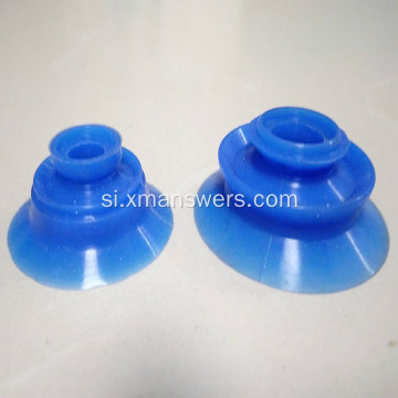 බලගතු සිලිකොන් රබර් Bellow Suction Cup Vacuum Sucker